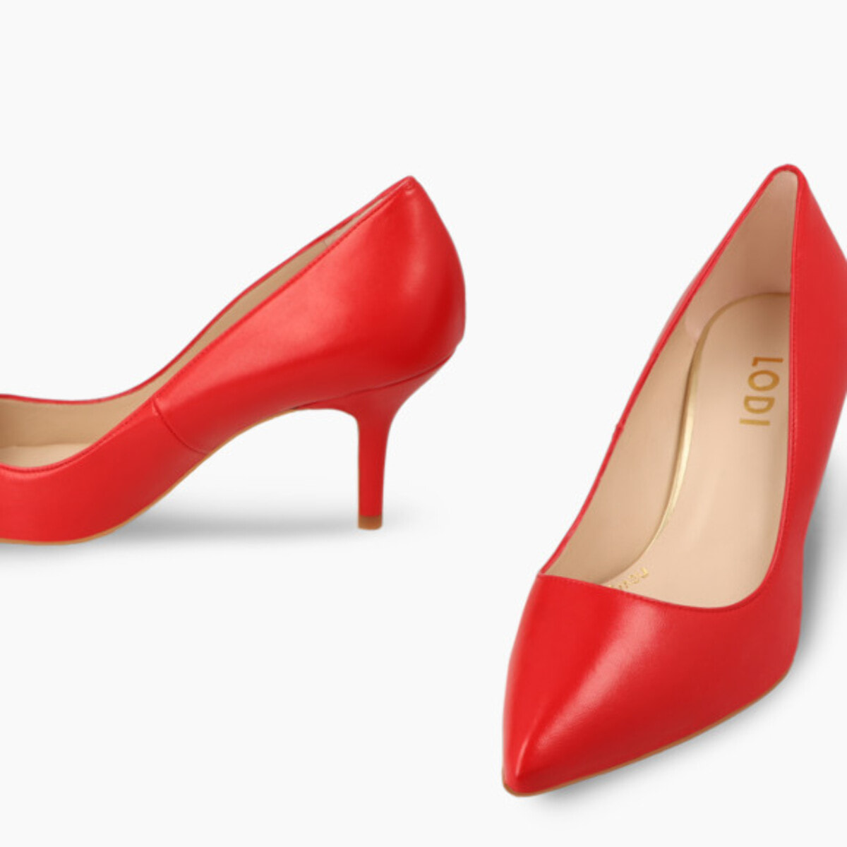 ZAPATOS DE SALÓN ROJOS MONROES