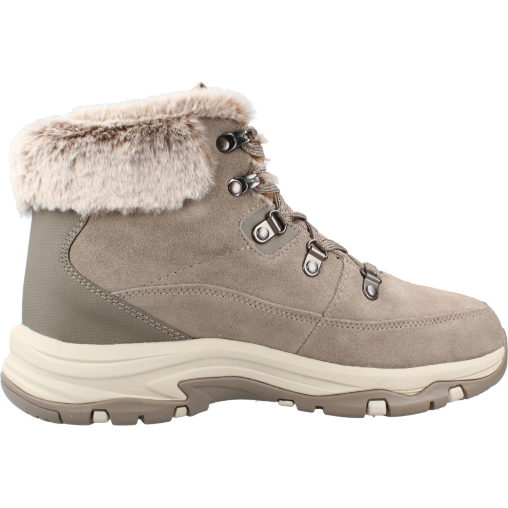 Botines Mujer Snow Worries Beis