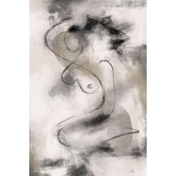 Tableau contemporain eclats de forme Tableau alu Dibond