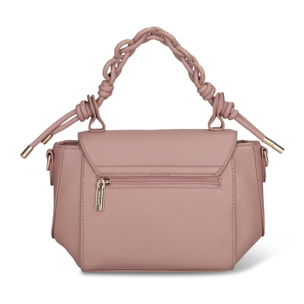 Borsa a mano da donna - Modello Celeste Chic - Pelle vegana PU - 25.0 x 15.0 x 11.0 cm