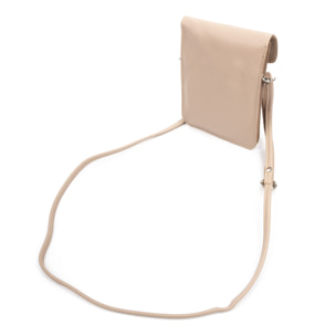 Albareto Borsa a tracolla da donna in pelle autentica finitura Dollaro