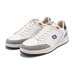 Zapatillas Hombre Court V2 Flag Multi Blanco  / Azul Marino D.Franklin