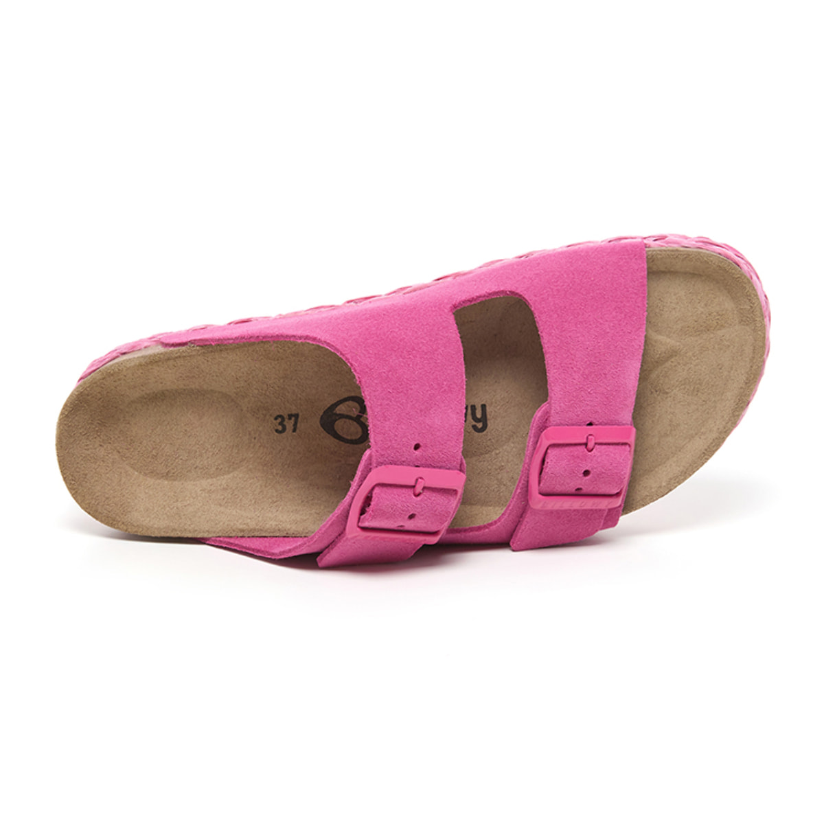 SANDALO CON ZEPPA BILLOWY ROSA