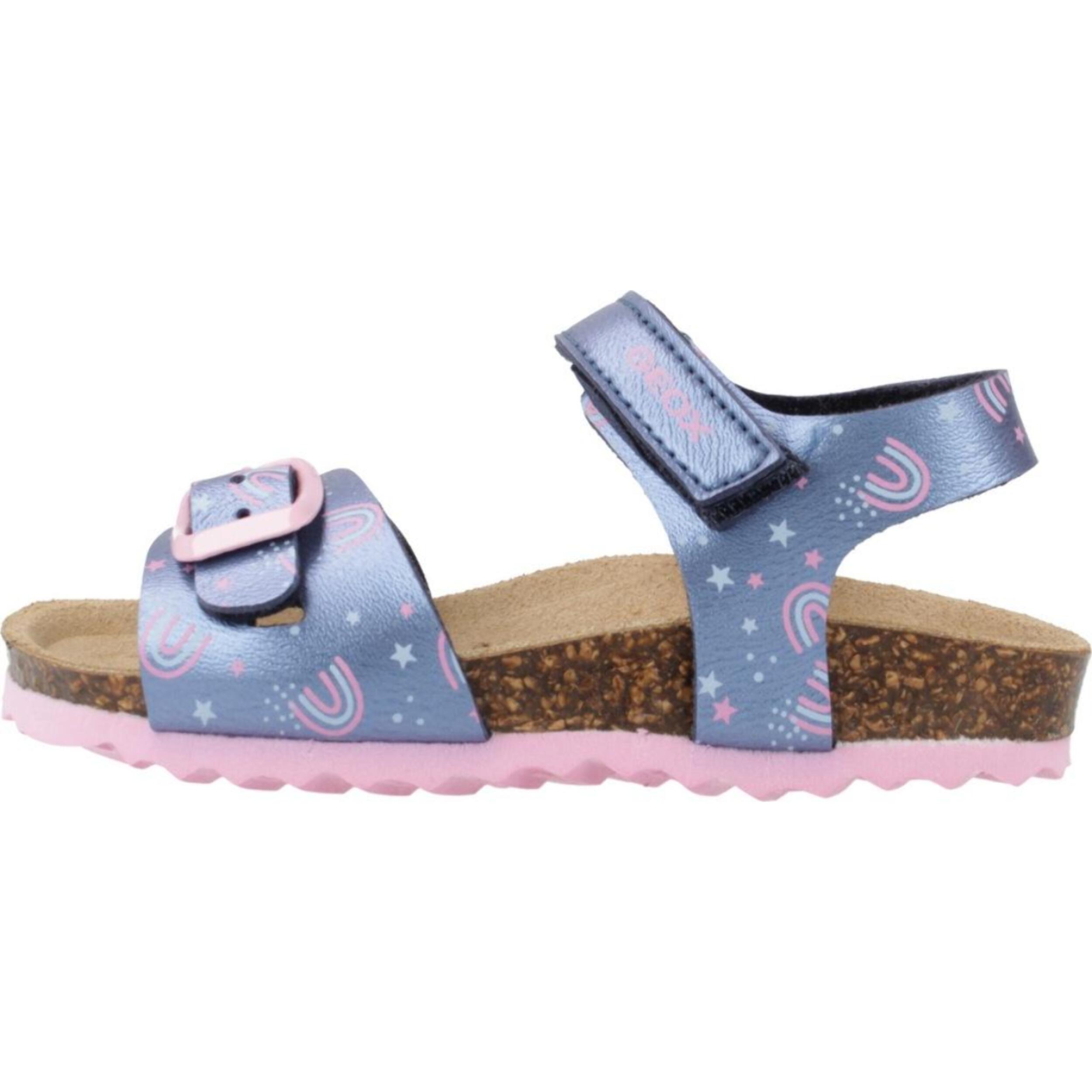 Sandalias Niña de la marca GEOX  modelo B SANDAL CHALKI GIRL AZUL