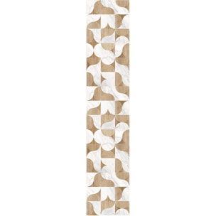 Papier peint intissé pré-encollé - EFFET MARBRE ET BOIS DESIGN - 1 rouleau