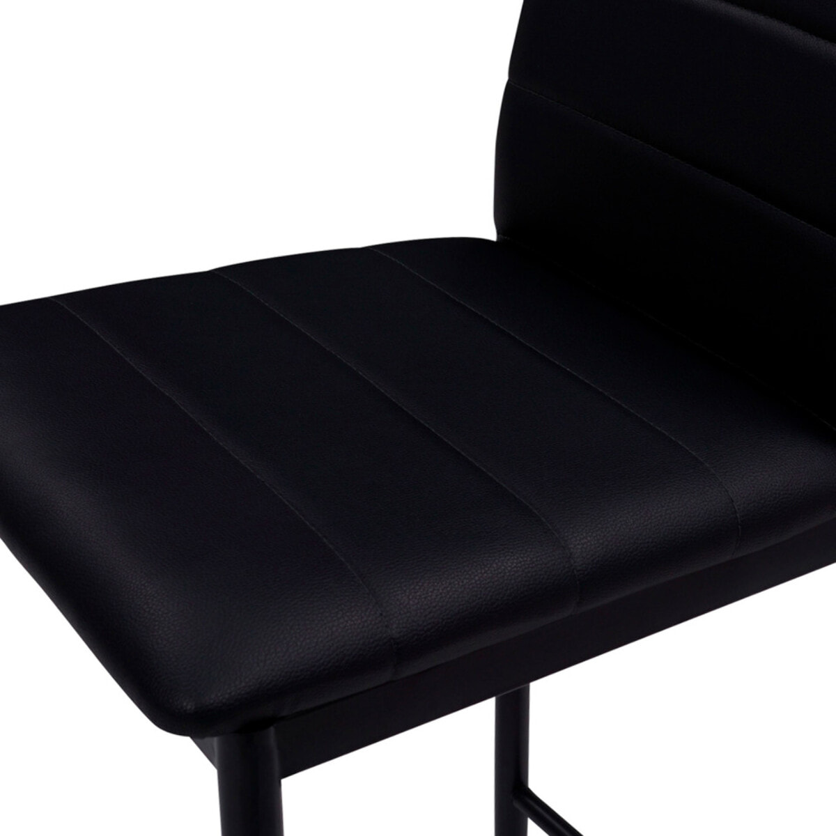 Tabourets de bar Regilux noirs - lot de 4 - Noir