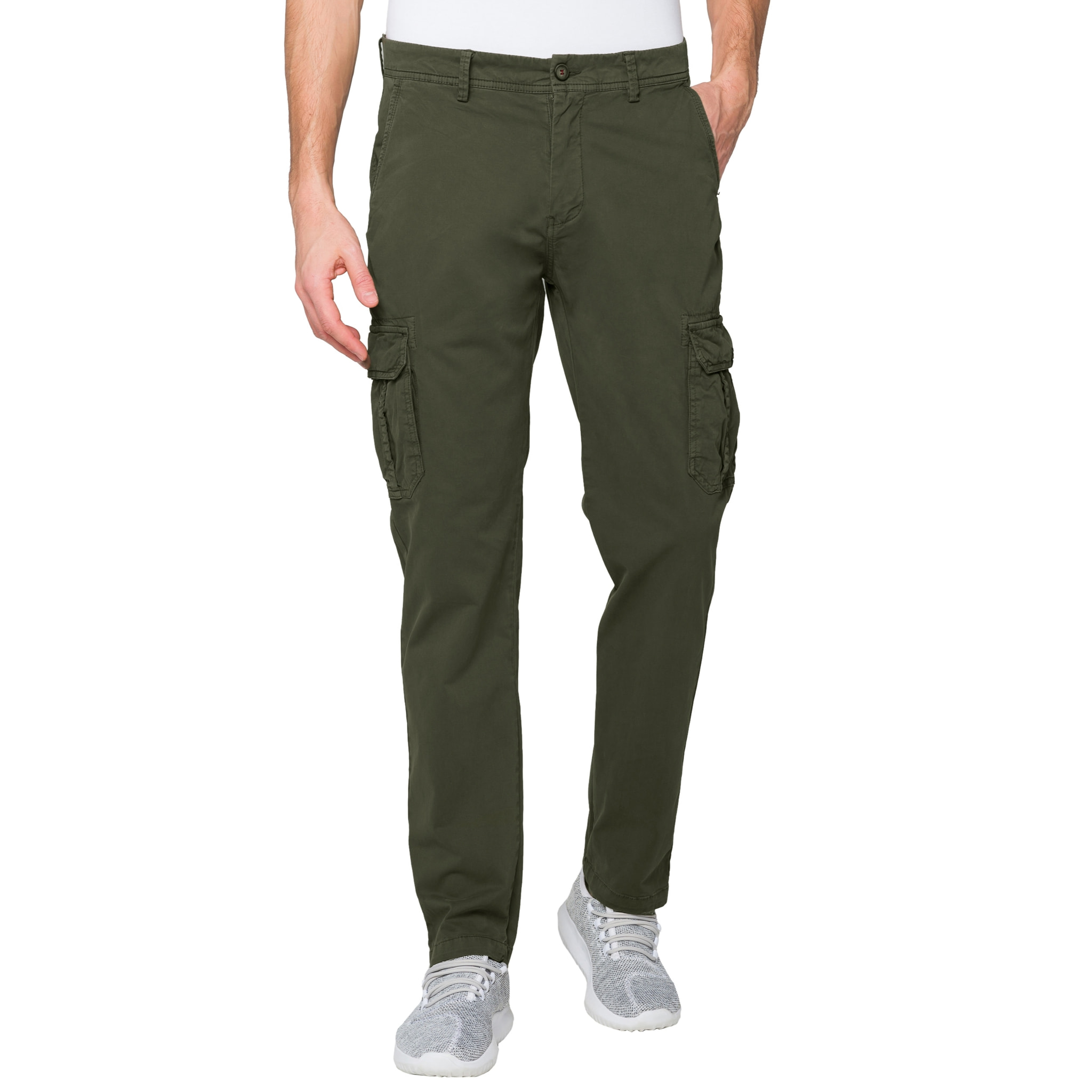 Pantalone Hot Buttered cargo Birrabeen verde militare