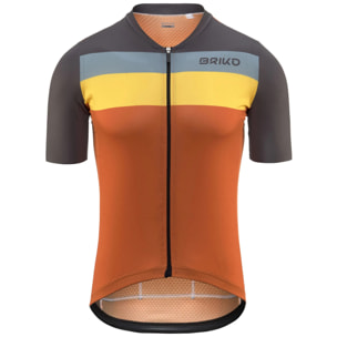 Briko - Maglie gioco, Uomo, Arancione - JERSEYKO STRIPE