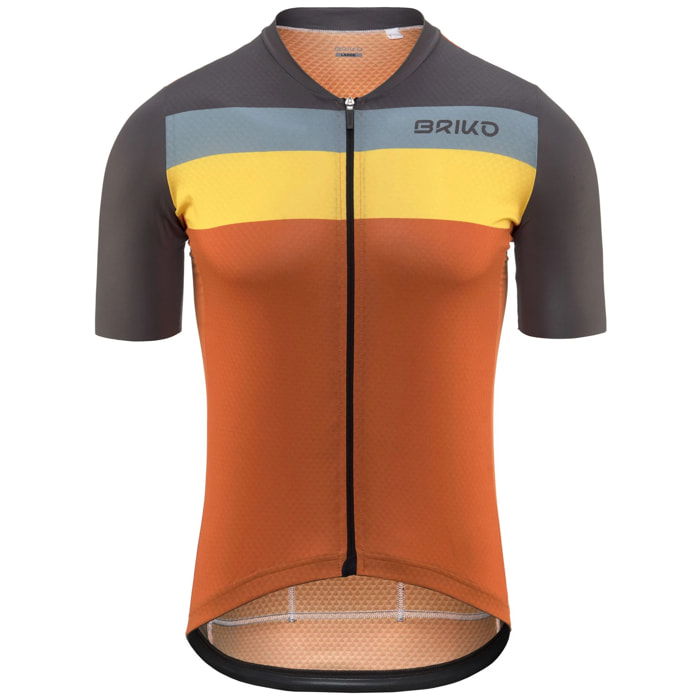 Briko - Maglie gioco, Uomo, Arancione - JERSEYKO STRIPE
