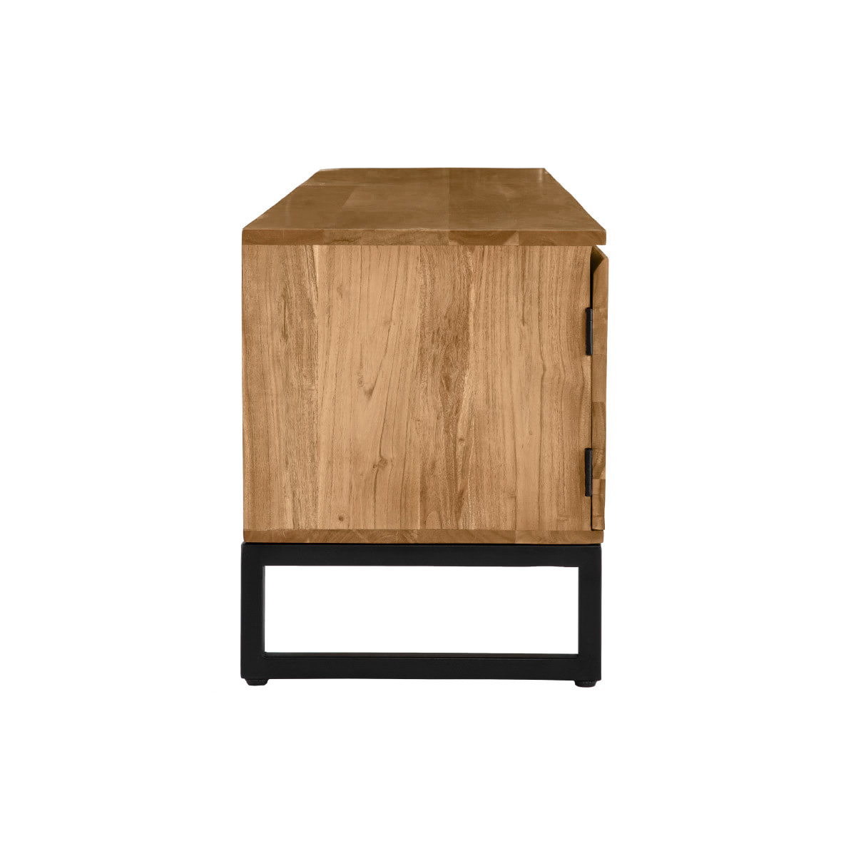 Meuble TV en bois massif L160 cm HOORN