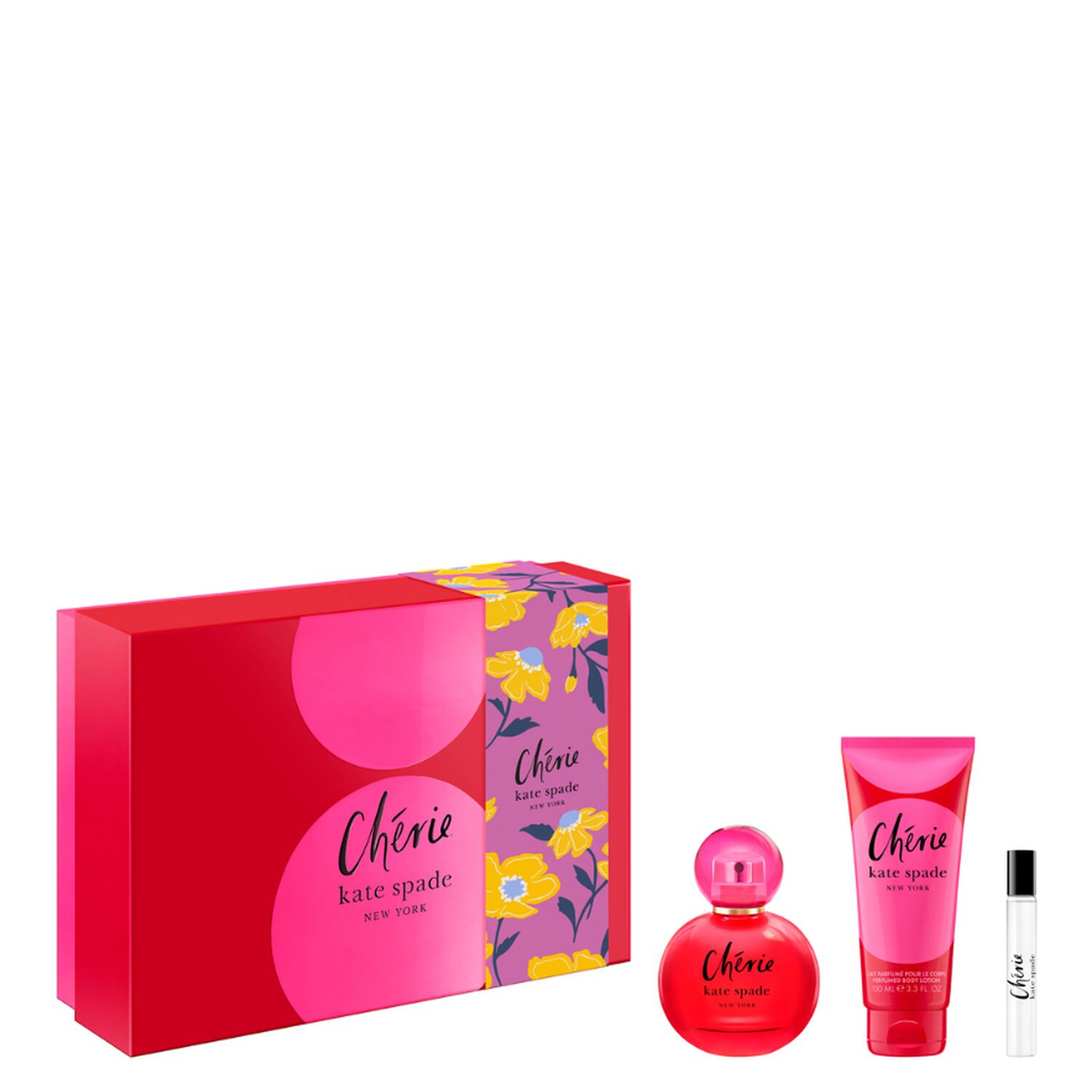 Chérie - Coffret Eau de Parfum 100ml + 2 Produits