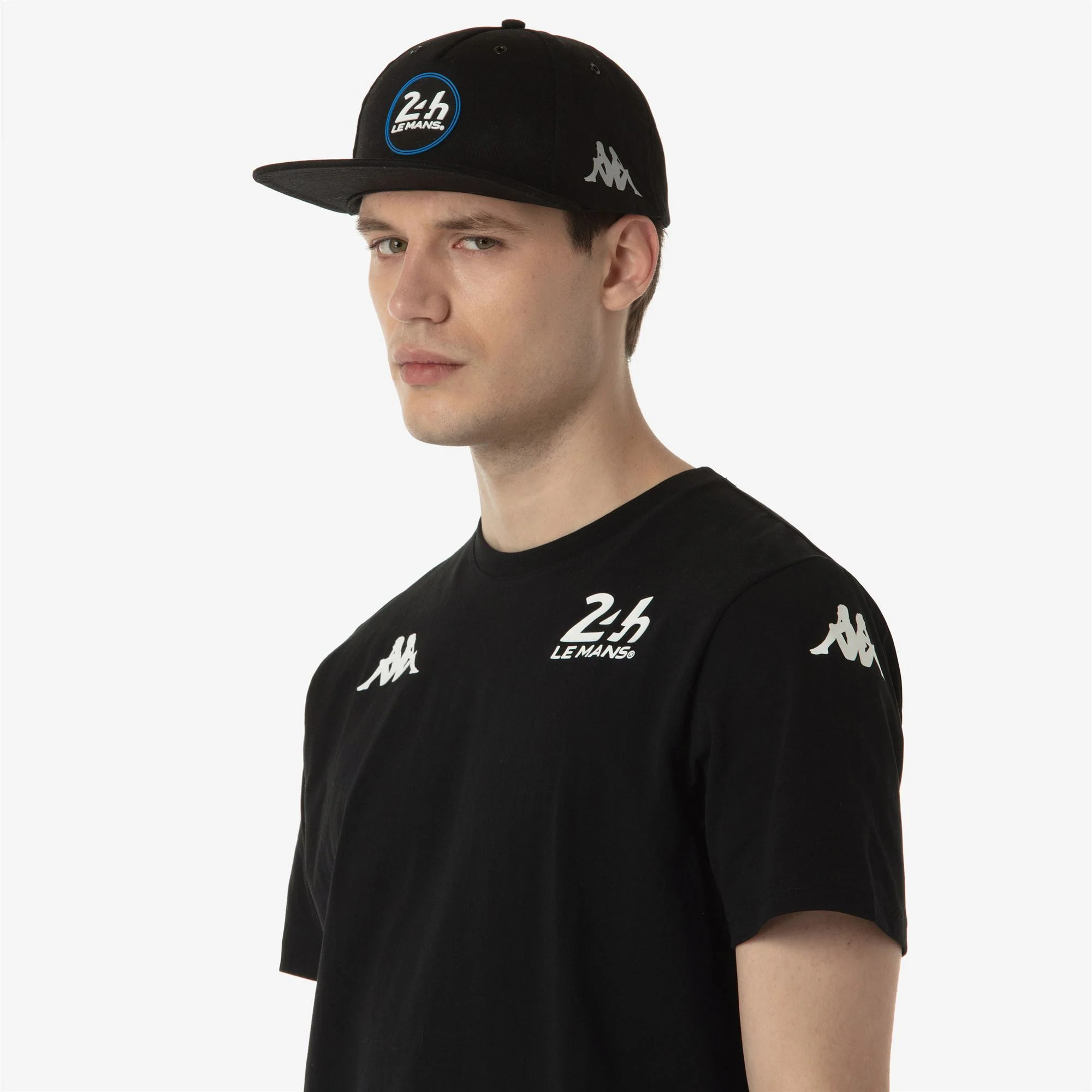 Kappa - Cappelli Uomo Donna Nero - Supporter Sarad 24H Le Mans