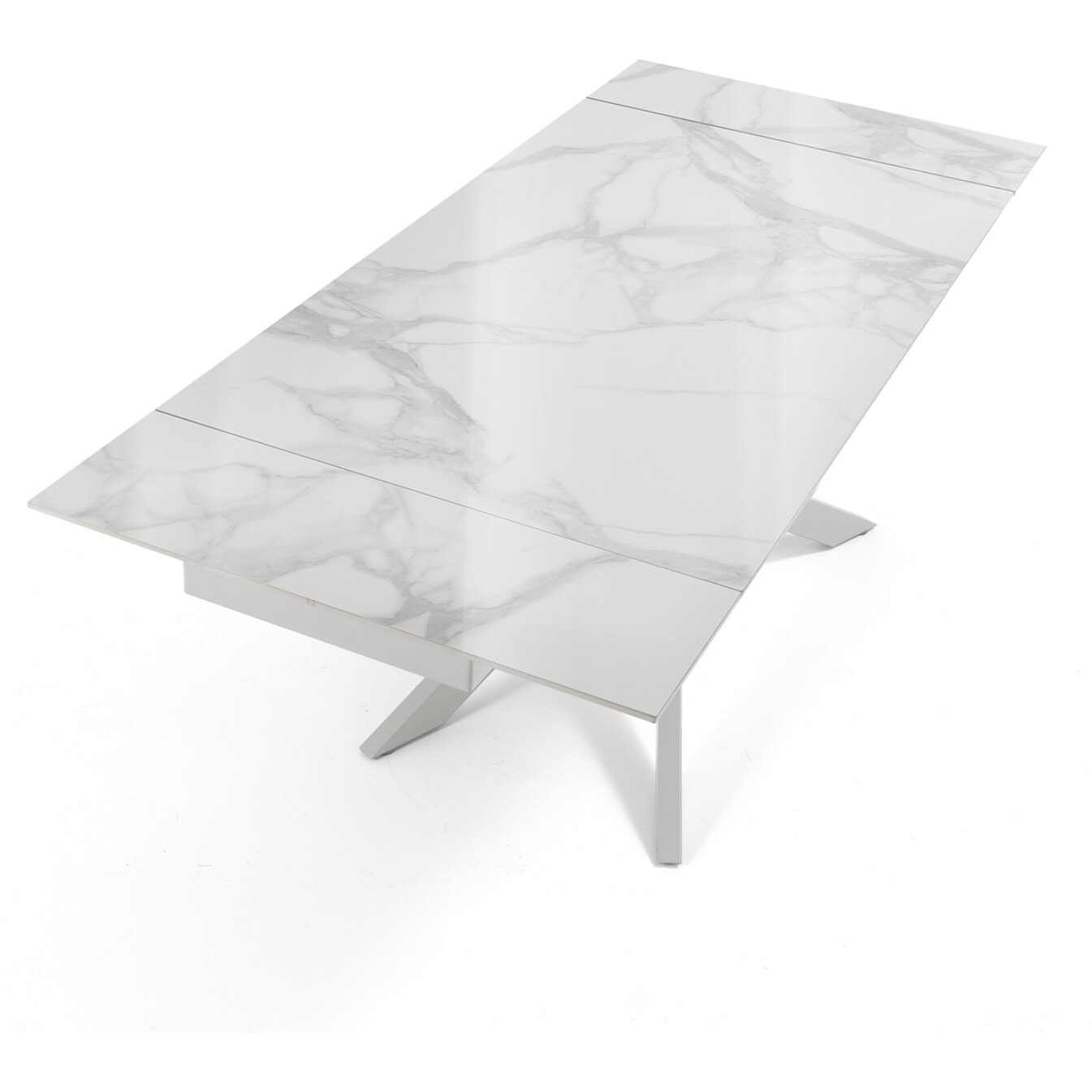 Tomasucci Table extensible MELVIN 160 TOTAL WHITE