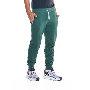 Pantaloni in felpa da uomo elastico caviglia icona leone College