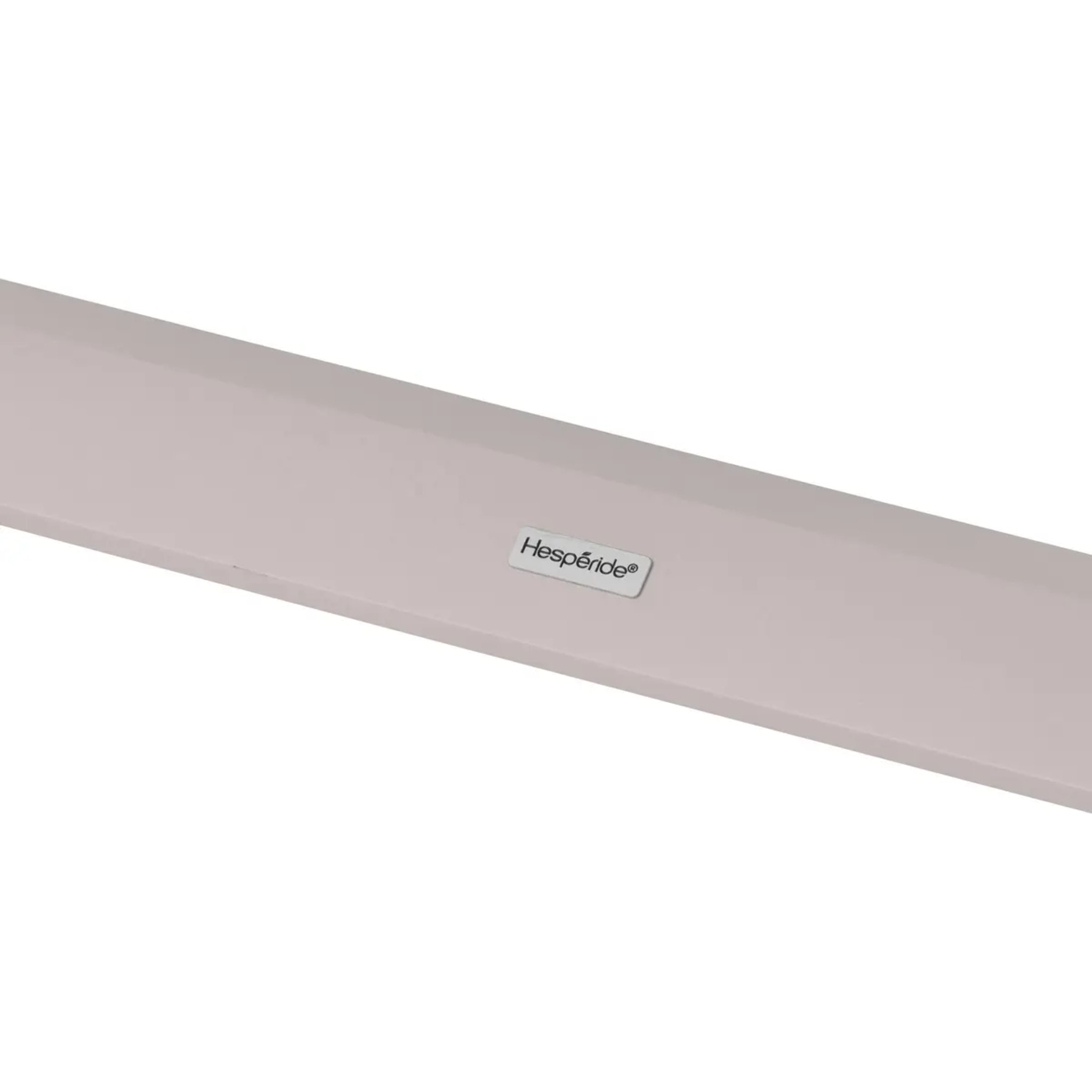 Table basse de jardin carrée "Allure" avoine 79 x 79 x 30cm en aluminium