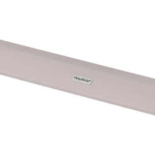 Table basse de jardin carrée "Allure" avoine 79 x 79 x 30cm en aluminium