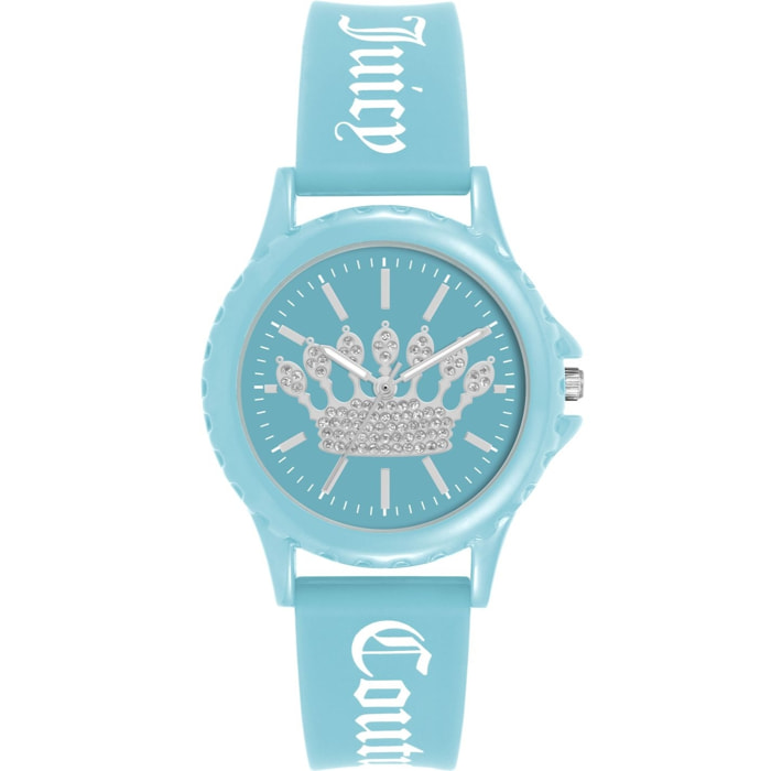 Reloj Juicy Couture JC1325LBLB Mujer Analogico Cuarzo con Correa de Silicona