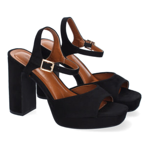 Sandalia de Tacón para Mujer, Comodas y Elegantes, Diseño Moderno con Pala Abierta