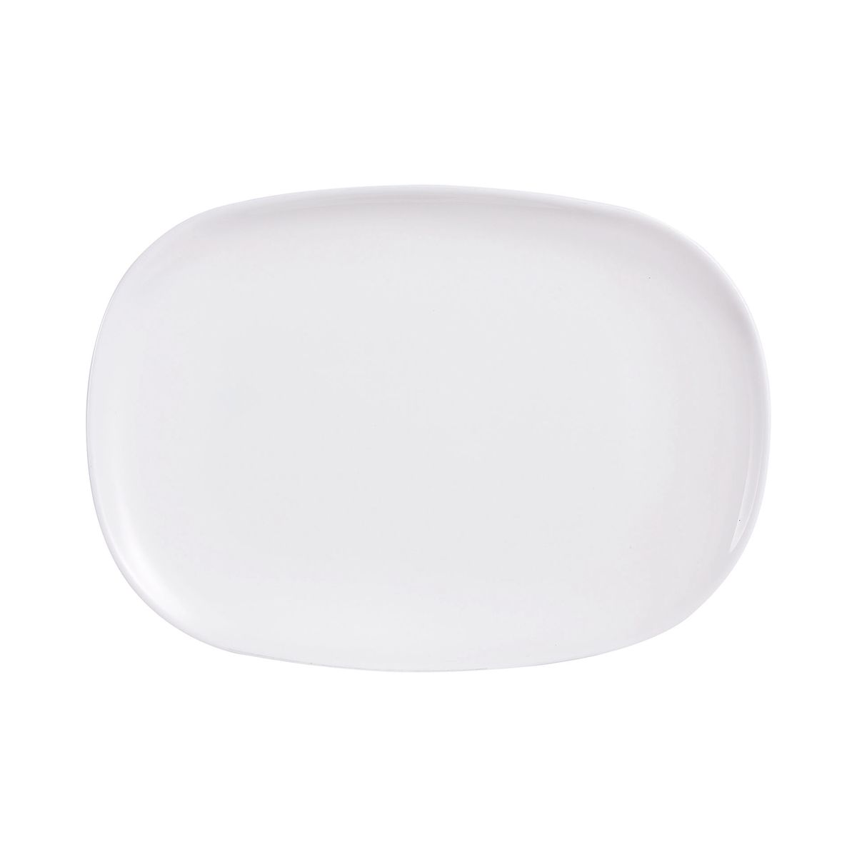 Assiette blanche 34 x 24 cm Sweet Line - Luminarc