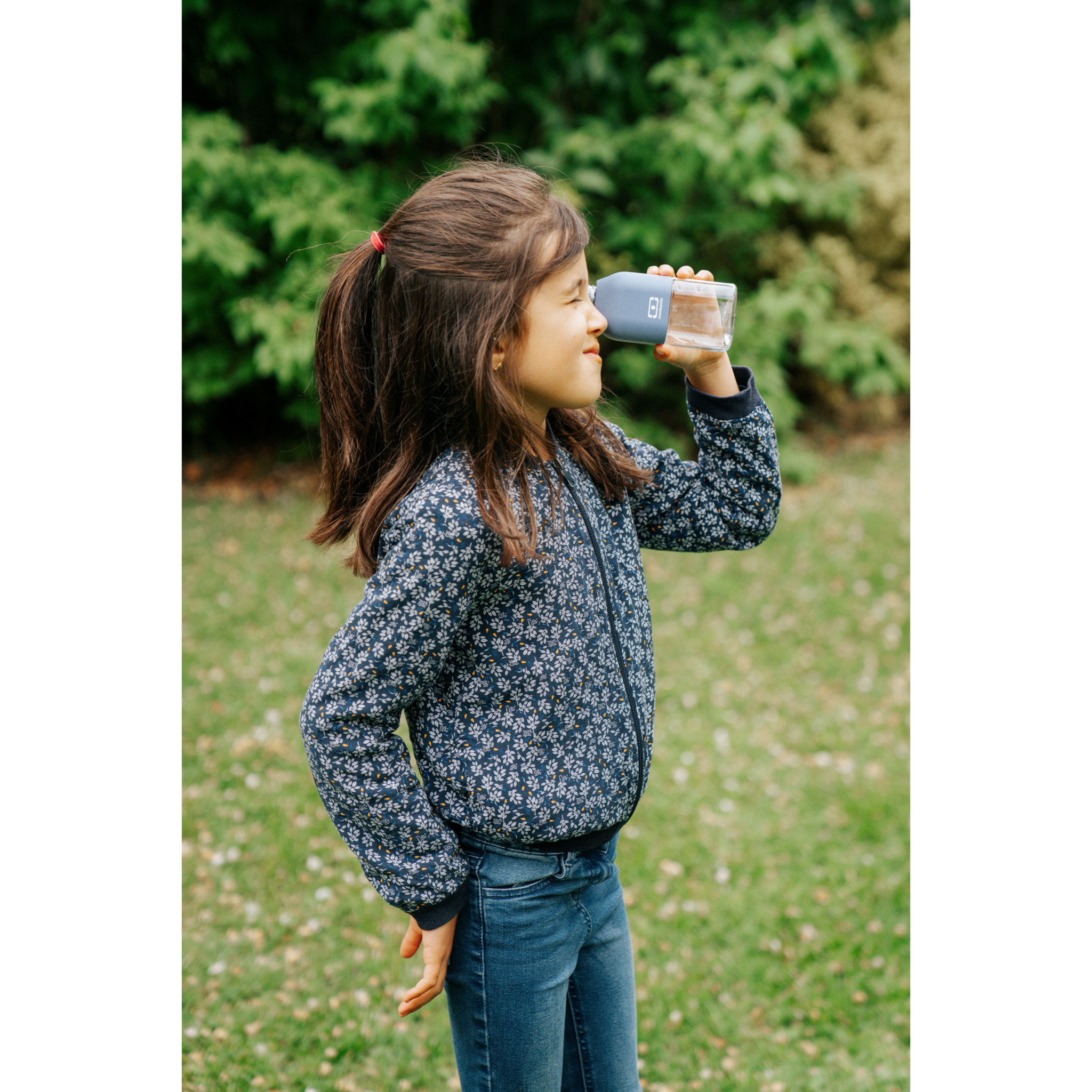 Bouteille réutilisable pour enfants Positive S 330ml Bleu