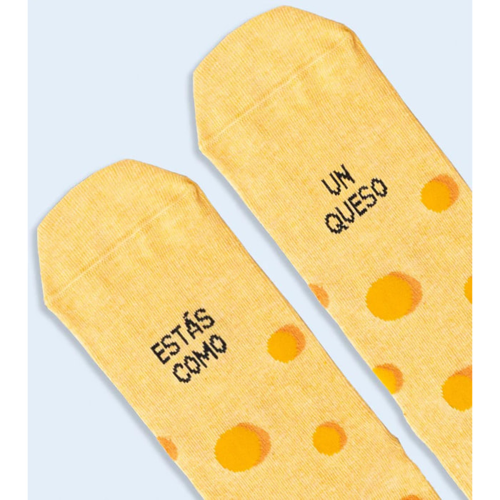 Calcetines "Estás como un queso"