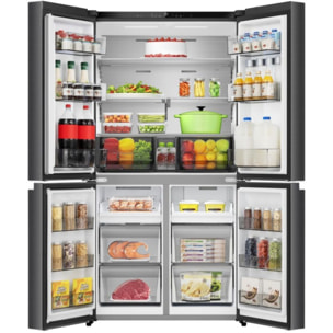 Réfrigérateur multi portes HISENSE RQ5P640SSKD