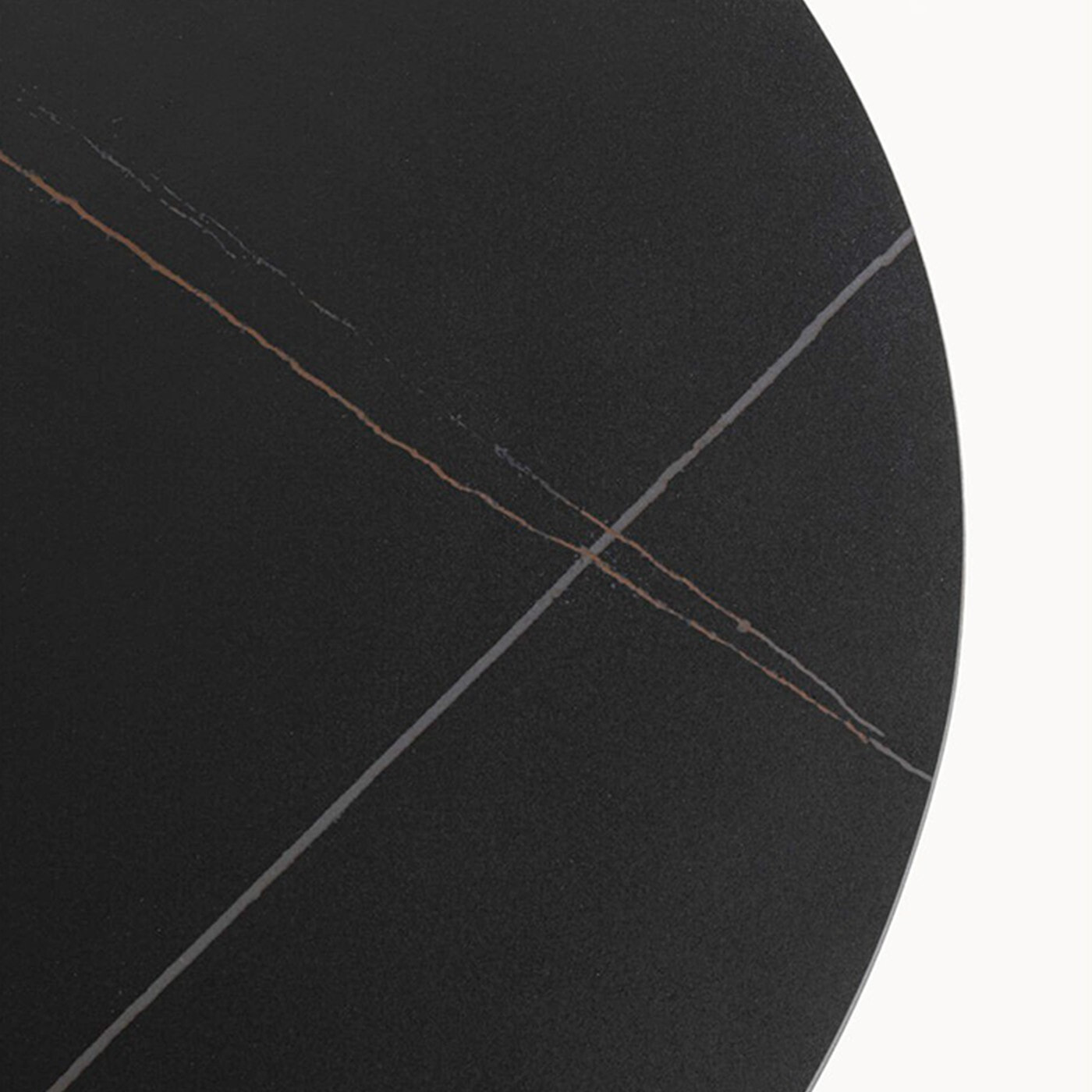 Table d'appoint Wish noire 50cm Kare Design