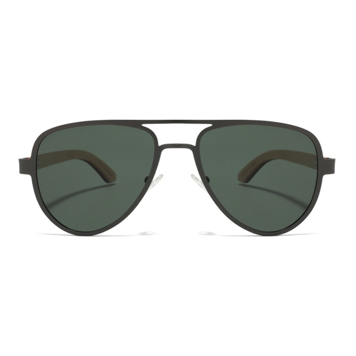 Gafas de Sol Feler 1803-3 Polarizadas de Madera Unisex 56 mm
