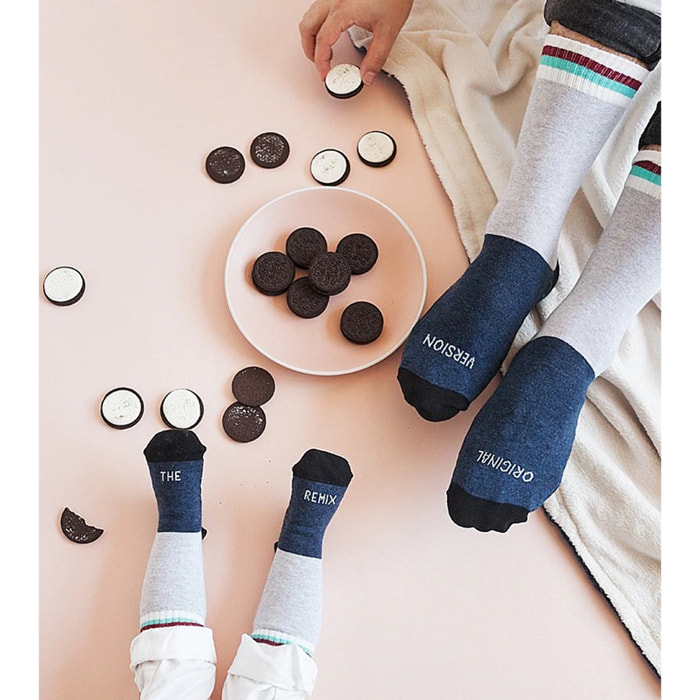 Mini - Calcetines "The remix" talla 23-26