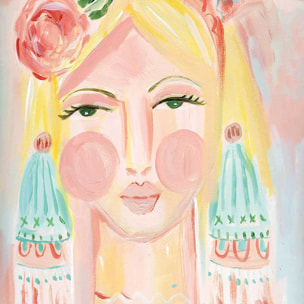 Affiche enfant visage Affiche seule