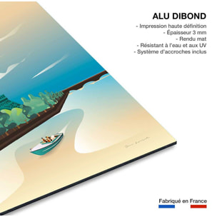 Tableau ville Voyage à Paris Tableau alu Dibond