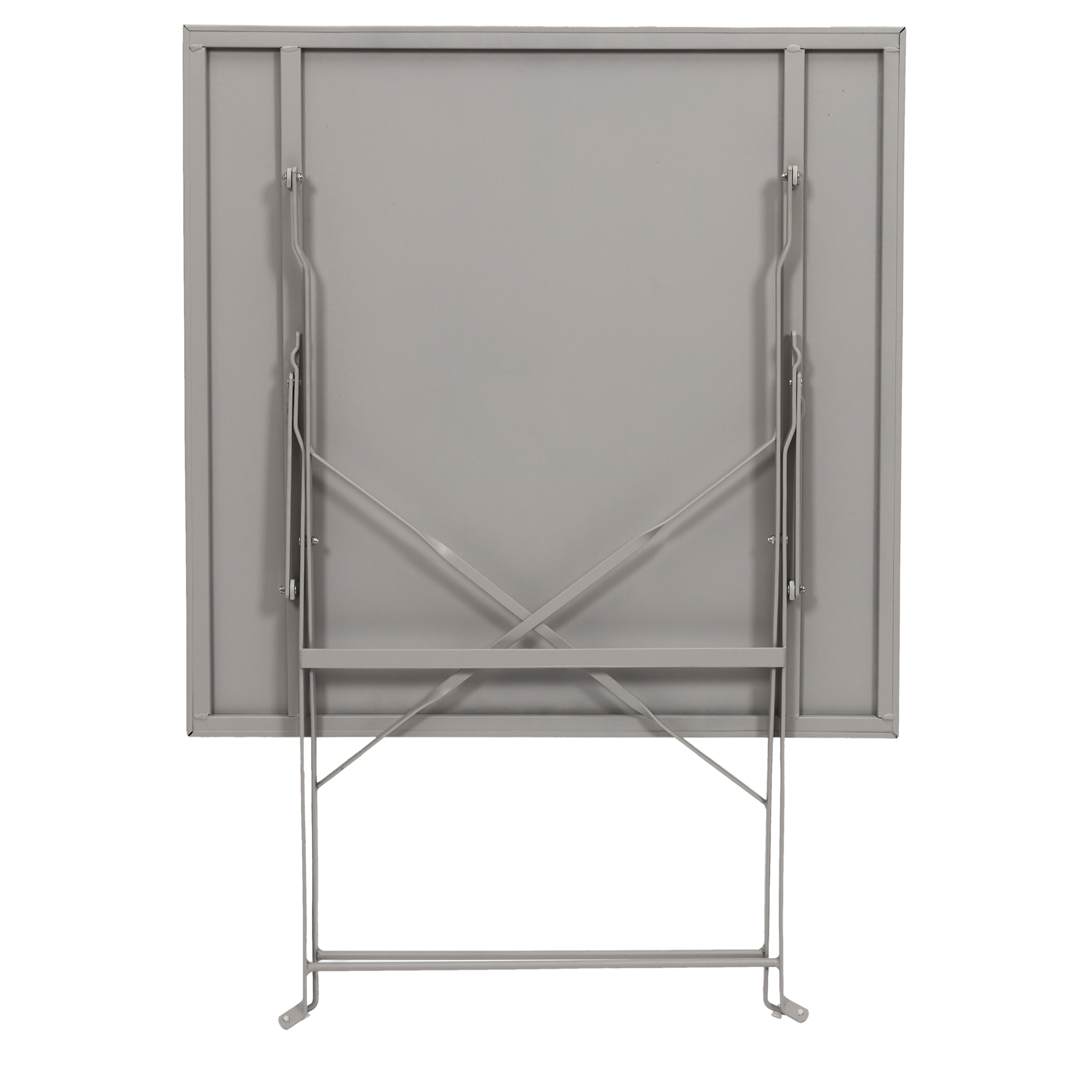 Table De Repas Pliante Palerme Taupe 70x70x71cm