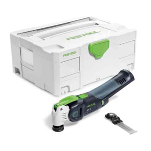 Outil oscillant OSC 18 Li E-Basic VECTURO + lame + Box FESTOOL - Sans batterie ni chargeur - 576591