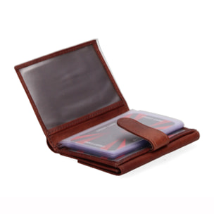 Portafoglio  da donna ecopelle Prodotto Vegano 9x8x2 cm