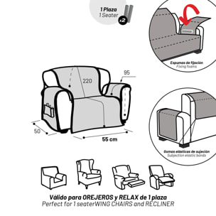 Cubre SOFÁ modelo PRISCILA