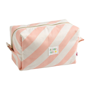 Trousse de toilette en coton imprimé