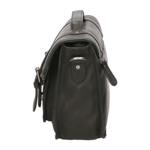 Borsa da lavoro da Uomo in Vera Pelle fashion 23x31x14 cm