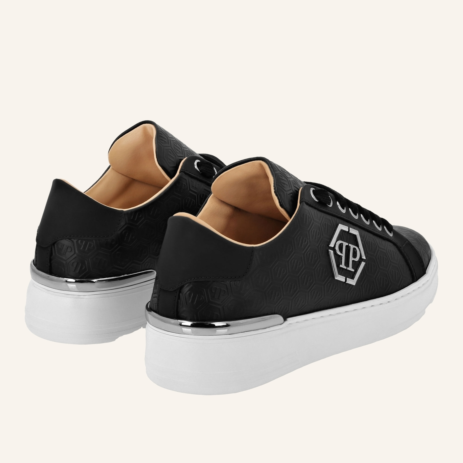 PHILIPP PLEIN Zapatillas bajas MONOGRAM