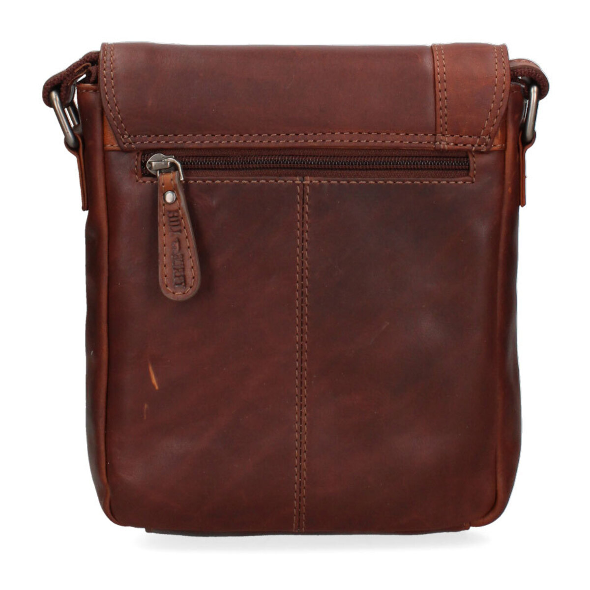 Borsa a tracolla  da uomo In Vera pelle Made in Italy 20x25x6 cm