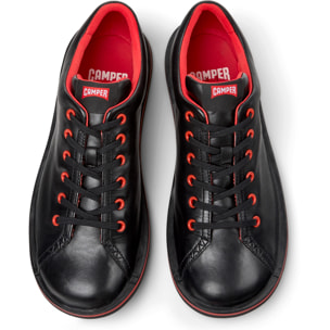 Sneakers - CAMPER Beetle - Nero - Pelle liscia