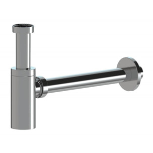 Siphon de lavabo SAT Project 5/4 DN32 chromé plastique (SATSIFMPLC)