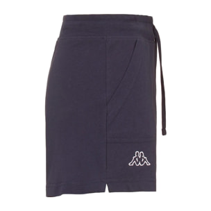 Pantaloncini Kappa Donna LOGO CABER Blu