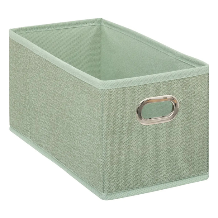 Boîte de rangement "Mix  n  Modul" vert olive 15x31cm
