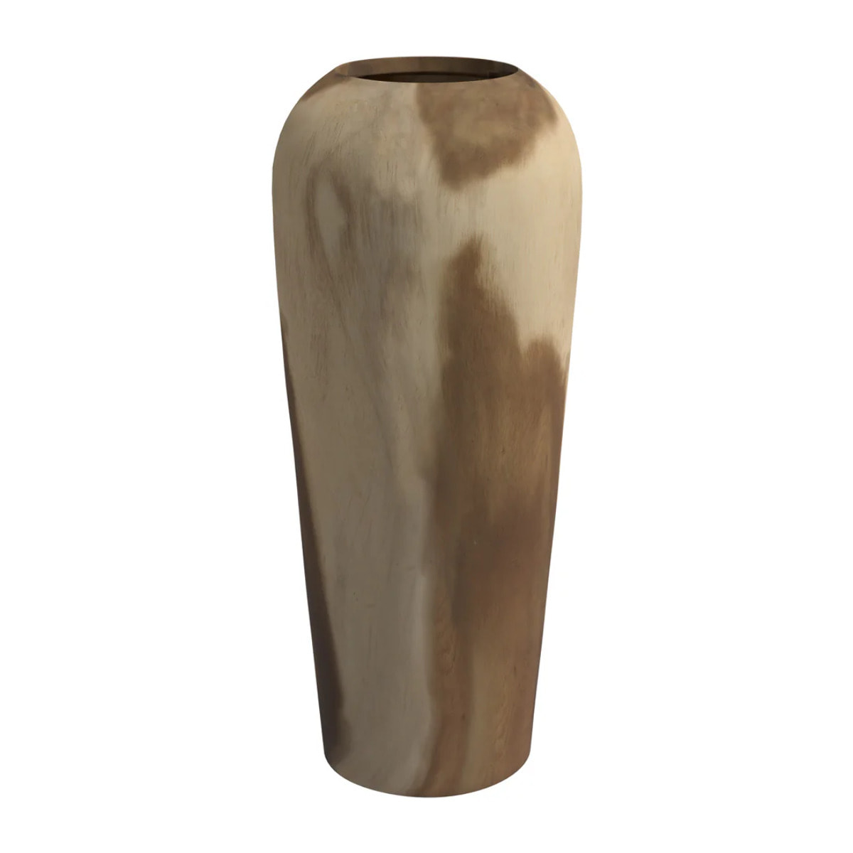 Vase décoratif en bois de suar H60 cm - Makkar
