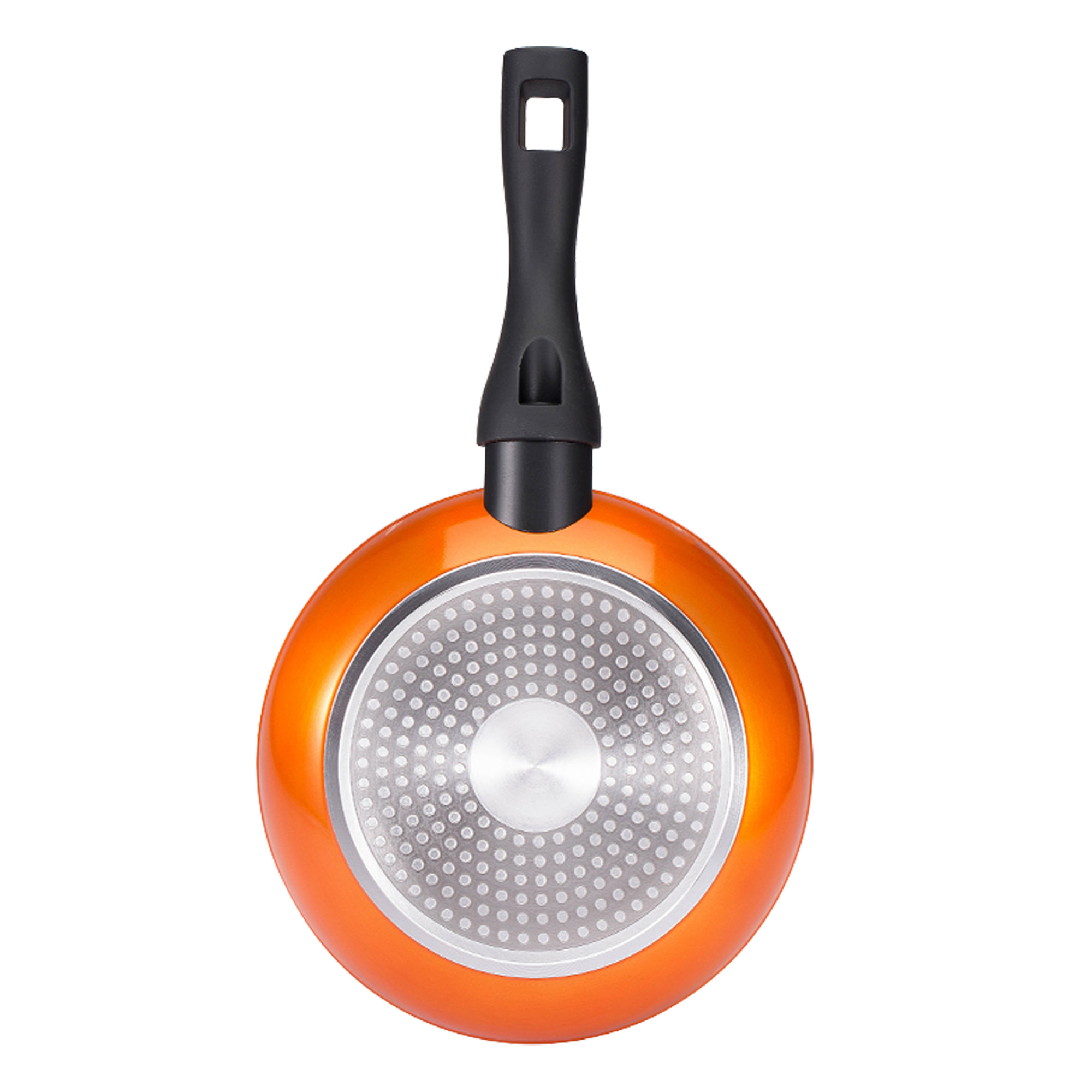 Juego de 2 sartenes Bergner 20/24 cm en color naranja