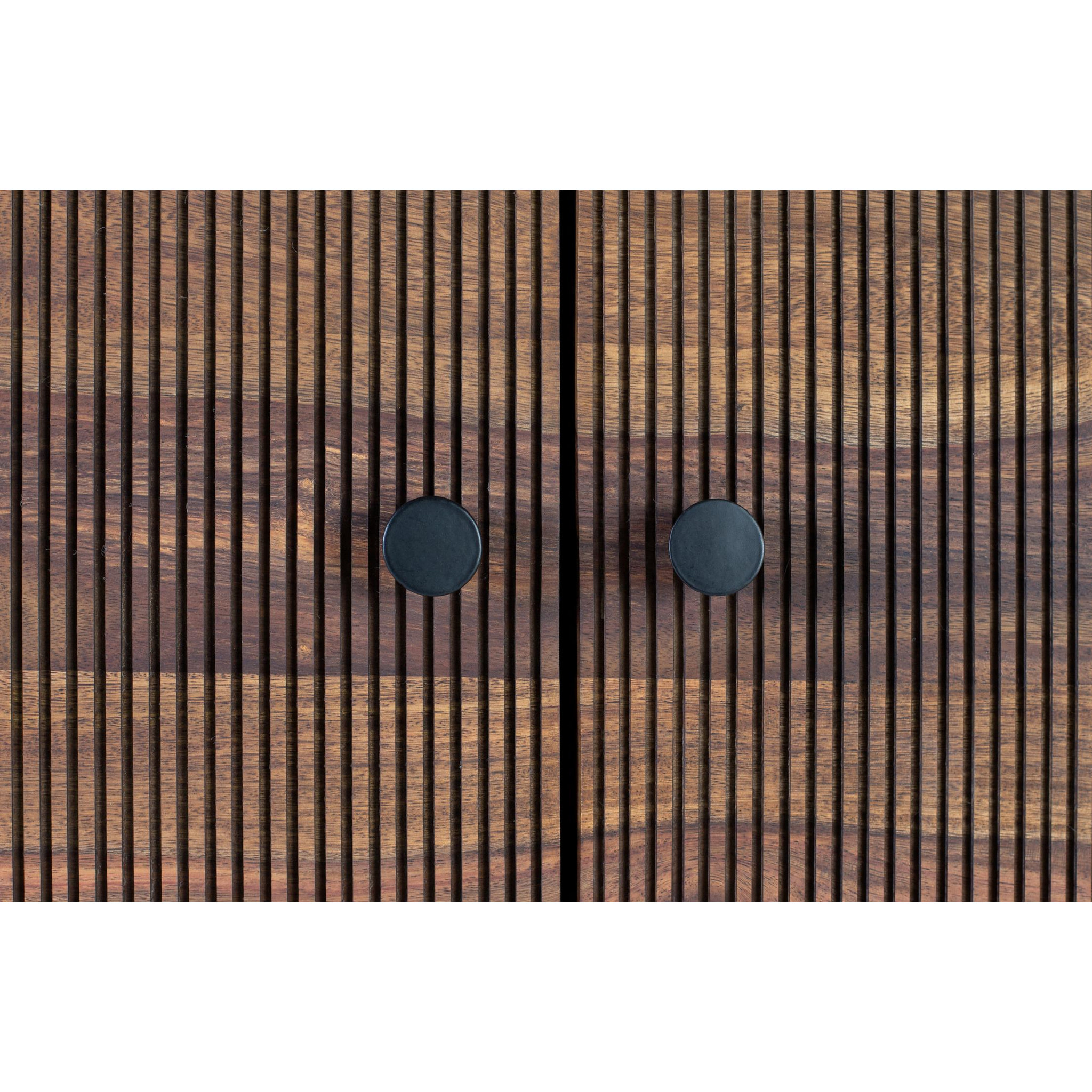 Alacena de Madera de Palisandro, Mango 80 Cm Estilo Rústico Moderno