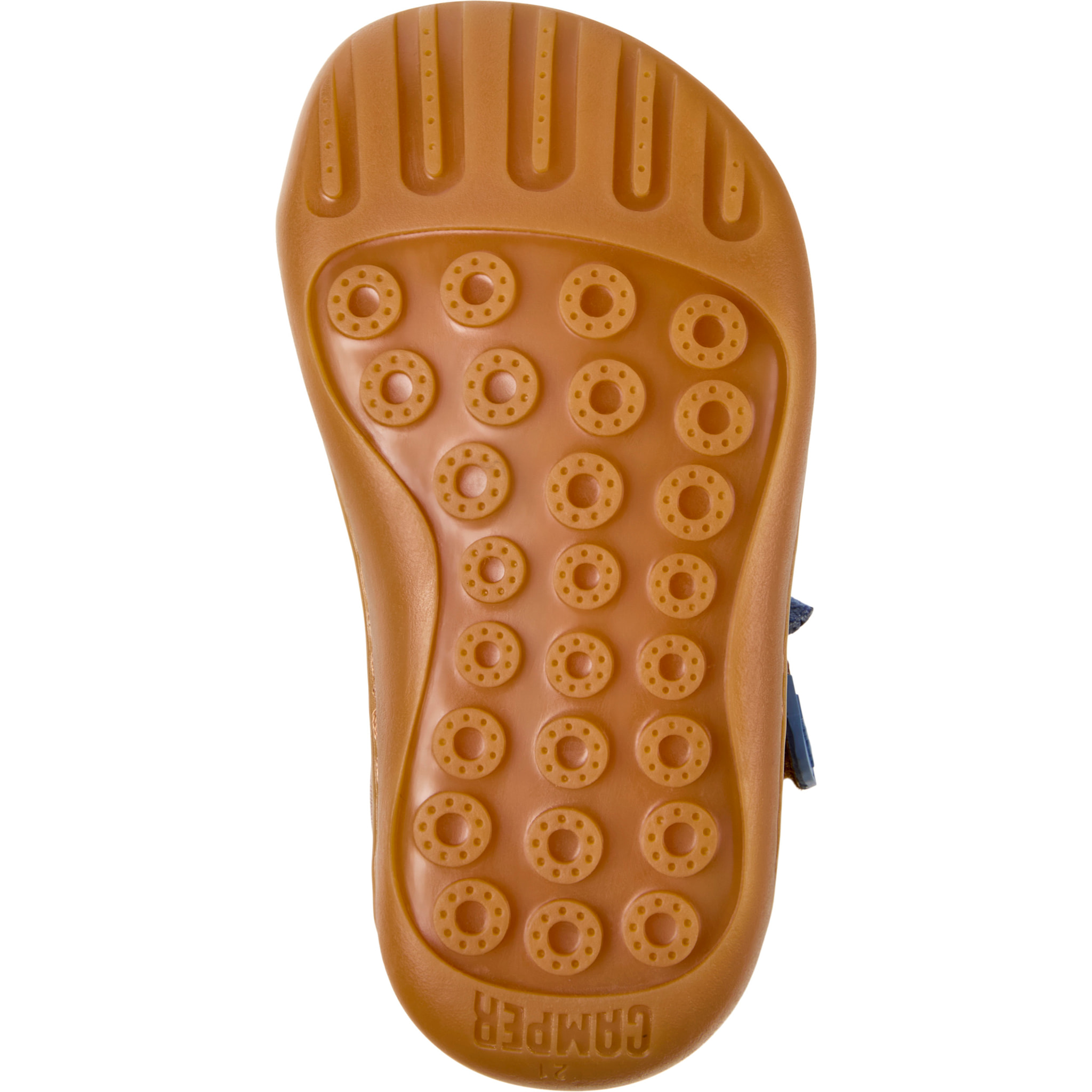 Sneakers - CAMPER Peu Cami - Marrone - Pelle liscia