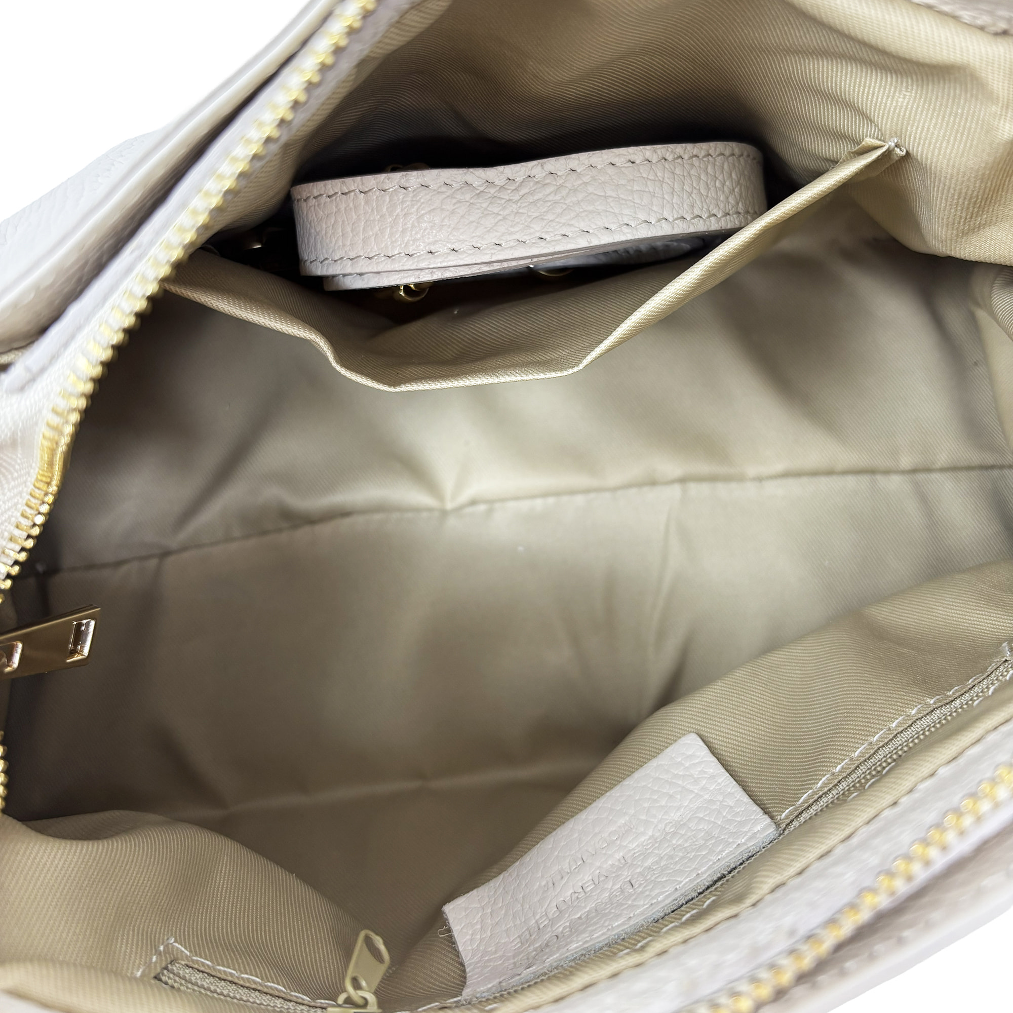 Borsa a Mano in Vera Pelle Dollaro Made in Italy