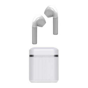 Ecouteurs Earbox Power Induction Blanc