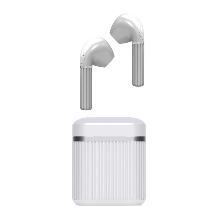 Ecouteurs Earbox Power Induction Blanc